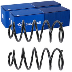 2X SACHS FAHRWERKSFEDERN SATZ VORNE PASSEND FÜR SEAT LEON SKODA OCTAVIA VW BORA