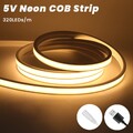 1m-5m 5V USB Neon COB LED Stripe Leiste Streifen Band Lichtschlauch Wasserdicht