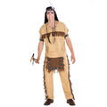 Herrenkostüm Indianer Häuptling Wilder Westen Fasching Apache Western Indianerin