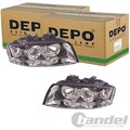 2x DEPO H7/H7 SCHEINWERFER passend für AUDI A4 LINKS+RECHTS