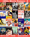 1930er Klassiker Retro Vintage Filmplakate Kinoplakate in mehreren Größen - 5