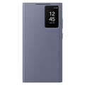 Original Samsung Smart View Wallet Case Cover EF-ZS928 Galaxy S24 Ultra Violet