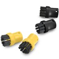 Kärcher Rundbürsten Reinigungsbürsten Set für Dampfreiniger SC 1 2 3 4 5