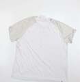 TOG 24 Damen-T-Shirt weiß Baumwolle Basic Größe 18 Rundhalsausschnitt
