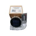LED Solarleuchte LED Solar Wandleuchte - Stern 2er Set mit Fernbedienung