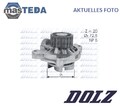 A180 MOTOR KÜHLWASSERPUMPE WASSERPUMPE DOLZ FÜR AUDI 100,C3,C4 2L,2.5L,2.4L