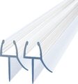 2 x 1 meter Duschdichtung Wasserabweiser Ersatzdichtung Duschtürdichtung 6-8 mm
