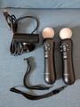 PlayStation 3 Move Paket 2x Move Motion Controller + Eye Kamera original PS3