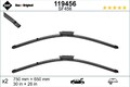 SWF Wischblatt Scheibenwischer DAS ORIGINAL SET 119456 für RENAULT JZ0 650 750 3