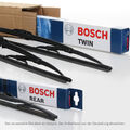 BOSCH 551 + H351 Scheibenwischer Wischerblätter für BMW X3 E83 vorne + hinten