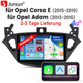 DAB+ 8Core 128G Android13 Autoradio Für Opel Corsa E Adam GPS Navi BT FM CarPlay