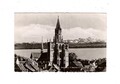AK Ansichtskarte Konstanz am Bodensee / Basilika U. L. Frau mit Schweizer Alpen