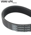 SKF VKMV 6PK895 Keilrippenriemen für Opel Mini Man Vauxhall Holden