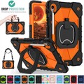 Outdoor Hülle Für Samsung Galaxy Tab S9 FE S9 S10 Kinder Schutz Ringständer Case