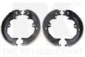 Bremsbackensatz Feststellbremse Hinterachse für TOYOTA 4 RUNNER V FJ CRUISER