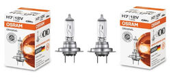 2x OSRAM Original H7 12V 55W Halogen für RENAULT KADJAR KOLEOS LAGUNA I II III