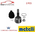 GELENK ANTRIEBSWELLE PAAR METELLI 15-1601 2PCS A FÜR FIAT GRANDE PUNTO
