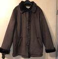 Afeil Webpelz Jacke Kunstfell Mantel Winterjacke In Lammfell Look Gr XXL