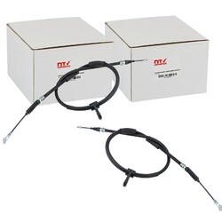 2X NTY HANDBREMSSEIL HINTEN LINKS+RECHTS passend für ALFA ROMEO 147 156 
