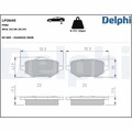 DELPHI LP3640 Bremsbeläge Satz für Peugeot 208 II 2008 Citroën C4 III DS DS3 Cro