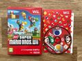 Neu Super Mario Bros. Wii (PAL) Nintendo Wii komplett mit Handbuch 