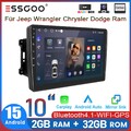 DAB+ 2+32G Android 15 Autoradio GPS SWC KAM Für Jeep Cherokee Dodge Ram Chrysler