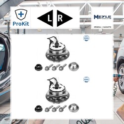 2x ORIGINAL® Meyle Radnabe Vorne, Hinten, Links, Rechts für Opel Vectra C