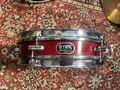 60er Olympic/Premier Discus 14x3,5"" Snare Drum - rot funkelnd