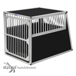 N92 Hundetransportbox Gitterbox Aluminium Transportbox Hundebox Alubox Autobox