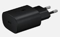 Original Samsung Schnellladegerät 25W USB-C Netzteil Schwarz | Super Fast Charge