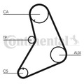 CT687K1 CONTINENTAL CTAM Zahnriemensatz für FORD,FORD OTOSAN