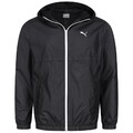 PUMA ESS Essentials Solid Herren Regenjacke Windbreaker schwarz neu