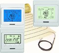 160W elektrische FUßBODENHEIZUNG Bodenheizung Fliesen Heizkörper  Bad WIFI WLAN