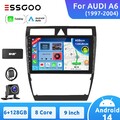 Für Audi A6 S6 RS6 C5 1997-2004 DAB+ 6+128G Autoradio Android 14 CarPlay Navi 4G