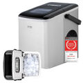 Eiswürfelmaschine 1,8L Eiswürfelbereiter Edelstahl Eismaschine Icemaker