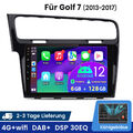 Android 12 Autoradio GPS für VW Golf VII MK7 2013-2017 Carplay DAB+ SWC 6+128GB