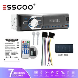 integriert 1 DIN Autoradio DAB+ Bluetooth AM RDS FM 2x USB Freisprech BT AUX IN