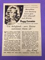 Peggy Cummins Drene Shampoo 1950 Werbung