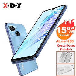 Neu 6,5 Zoll Android 14 2*SIM Smartphone Ohne Vertrag Handy 12GB+128GB 8-Core 4G