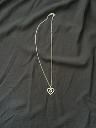 Thomas Sabo Kette - 925 Silber mit Herzanhänger