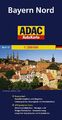 ADAC AutoKarte Deutschland Blatt 12 Bayern Nord 1:200 000