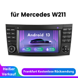 DAB+ Für Benz CLS E-Class W211 W219 Android13 Carplay Autoradio GPS Nav WIFI 32G