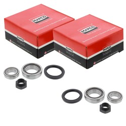 2x MAPCO RADLAGER-SATZ VORNE BEIDSEITIG passend für VW LT | 26746