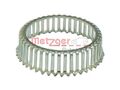 METZGER (0900096) Sensorring, ABS hinten beidseitig für AUDI SEAT SKODA VW