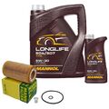 MANN Ölfilter für BMW E46 318/320d E39 520d M47 mit 6L Mannol 5W30 LL04