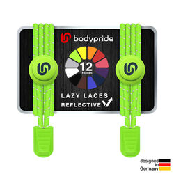 bodypride® Lazy Laces, Elastische Schnellverschluss - Schnürsenkel ohne Binden