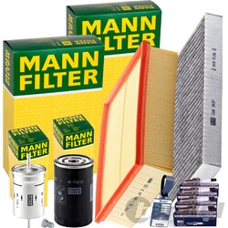 MANN FILTER INSPEKTIONSPAKET passend für 1.6+2.0 AUDI A4 B6 B7 8E EXEO 3R2