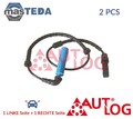 AS4053 ABS SENSOR DREHZAHLFÜHLER HINTEN AUTLOG 2PCS NEU OE QUALITÄT