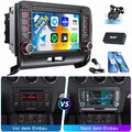 DAB+ Für Audi TT MK2 8J 2006-14 KAM Android 14 Autoradio Carplay GPS WIFI USB BT