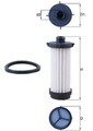 Knecht HX232D Hydraulikfilter, Automatikgetriebe für MERCEDES-BENZ